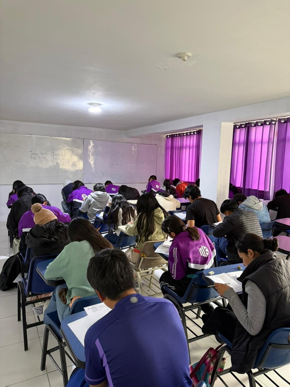 Evaluación general en aula NK